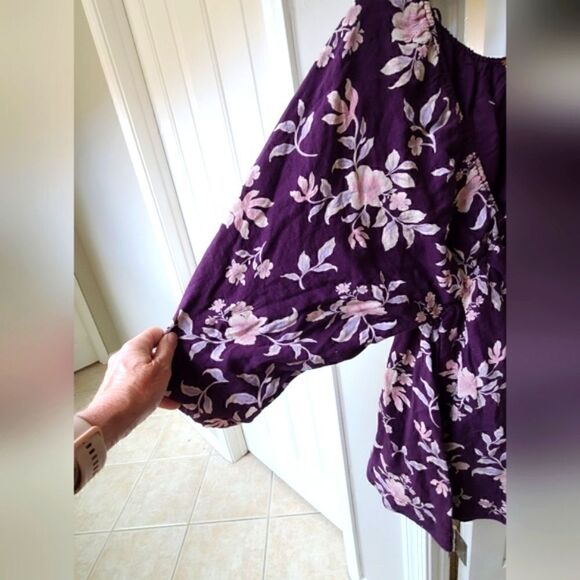 Free People Portia Floral Babydoll Mini Dress Size XS NEW - Picture 5 of 10